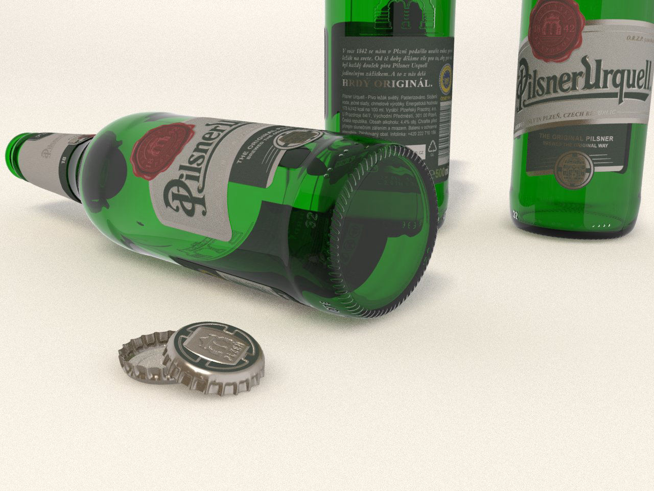 3D model Pilsner Urquell